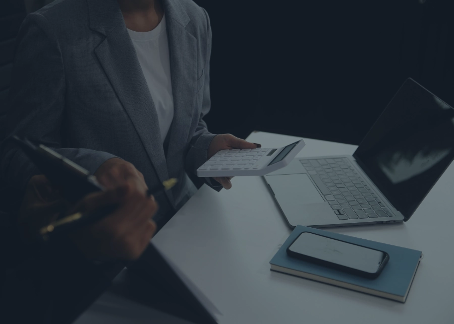 Tax compliance records being reviewed and organised for an anonymised Midrand SME
